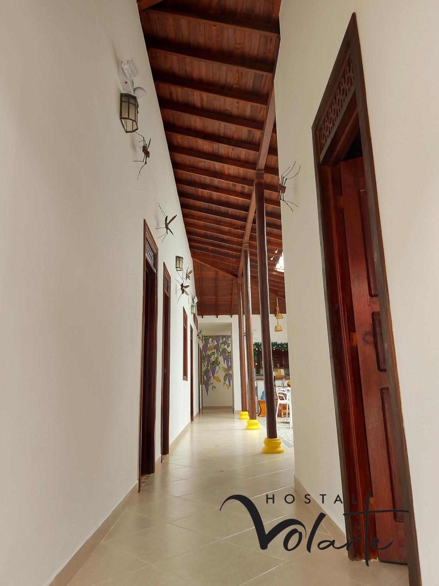Volarte Hostal Jardin Exterior foto