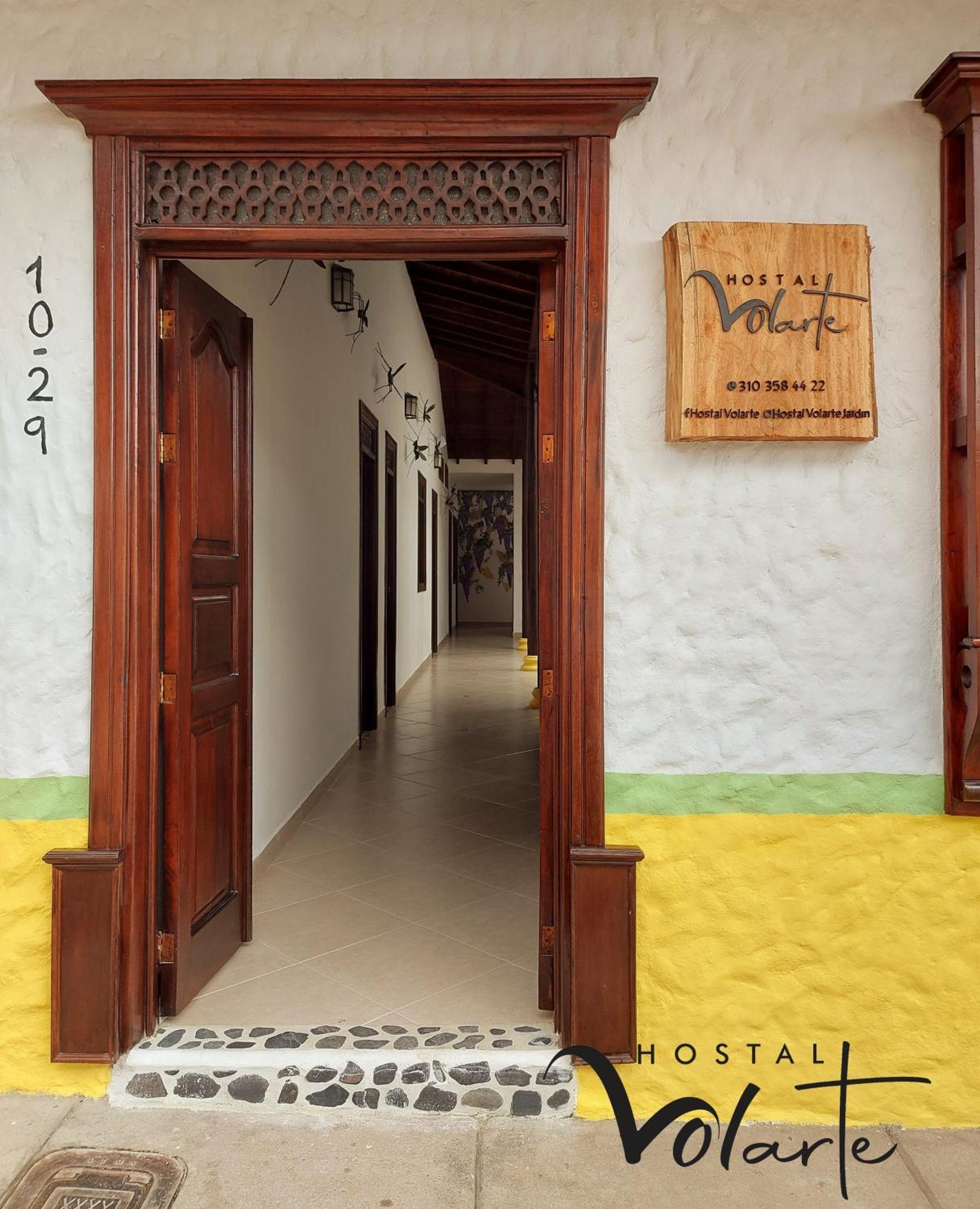 Volarte Hostal Jardin Exterior foto